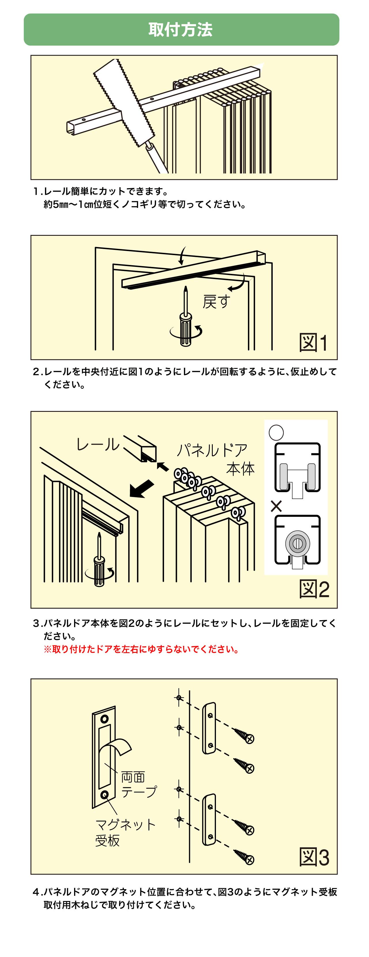 パネルドア