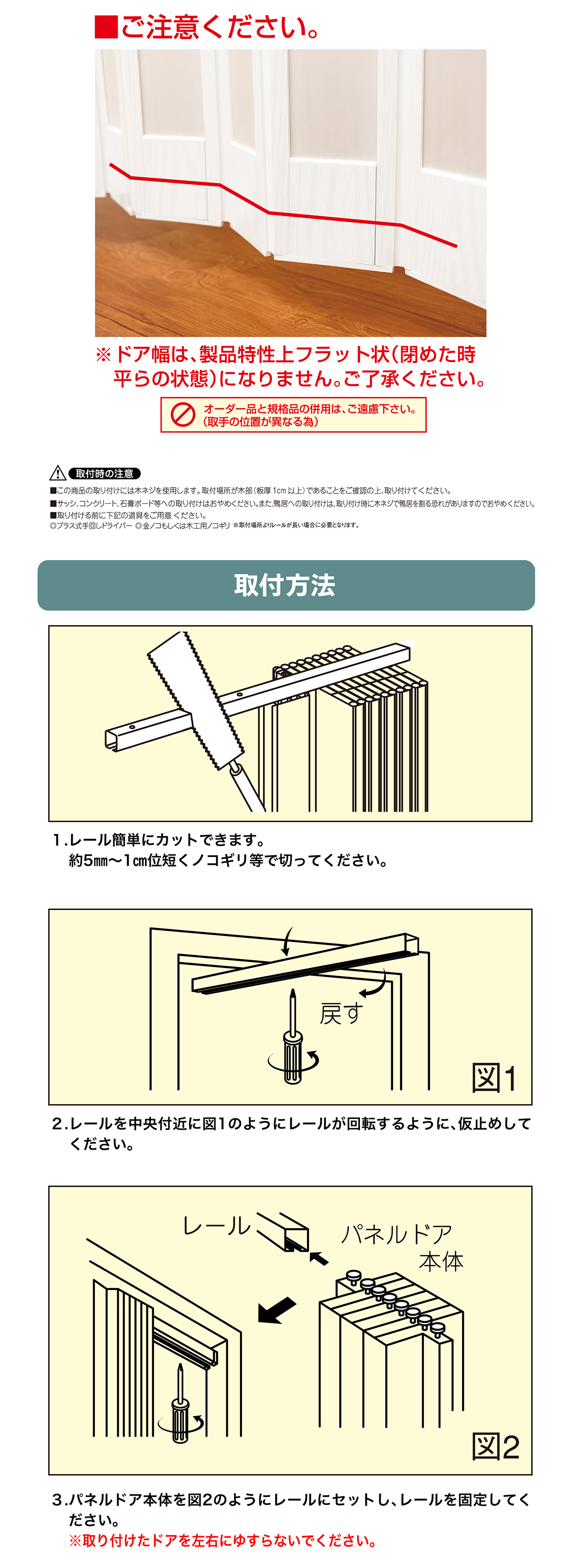 パネルドア